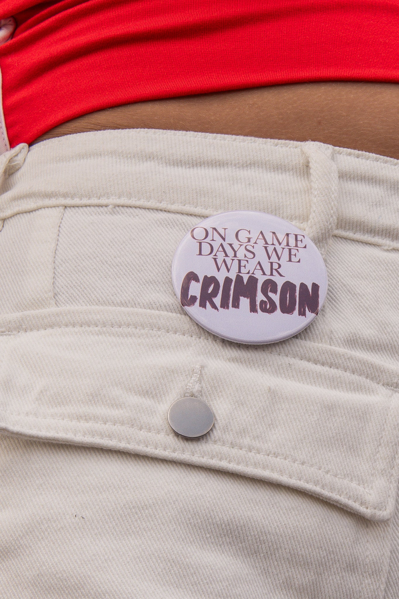 On Gamedays We Wear Custom Pin