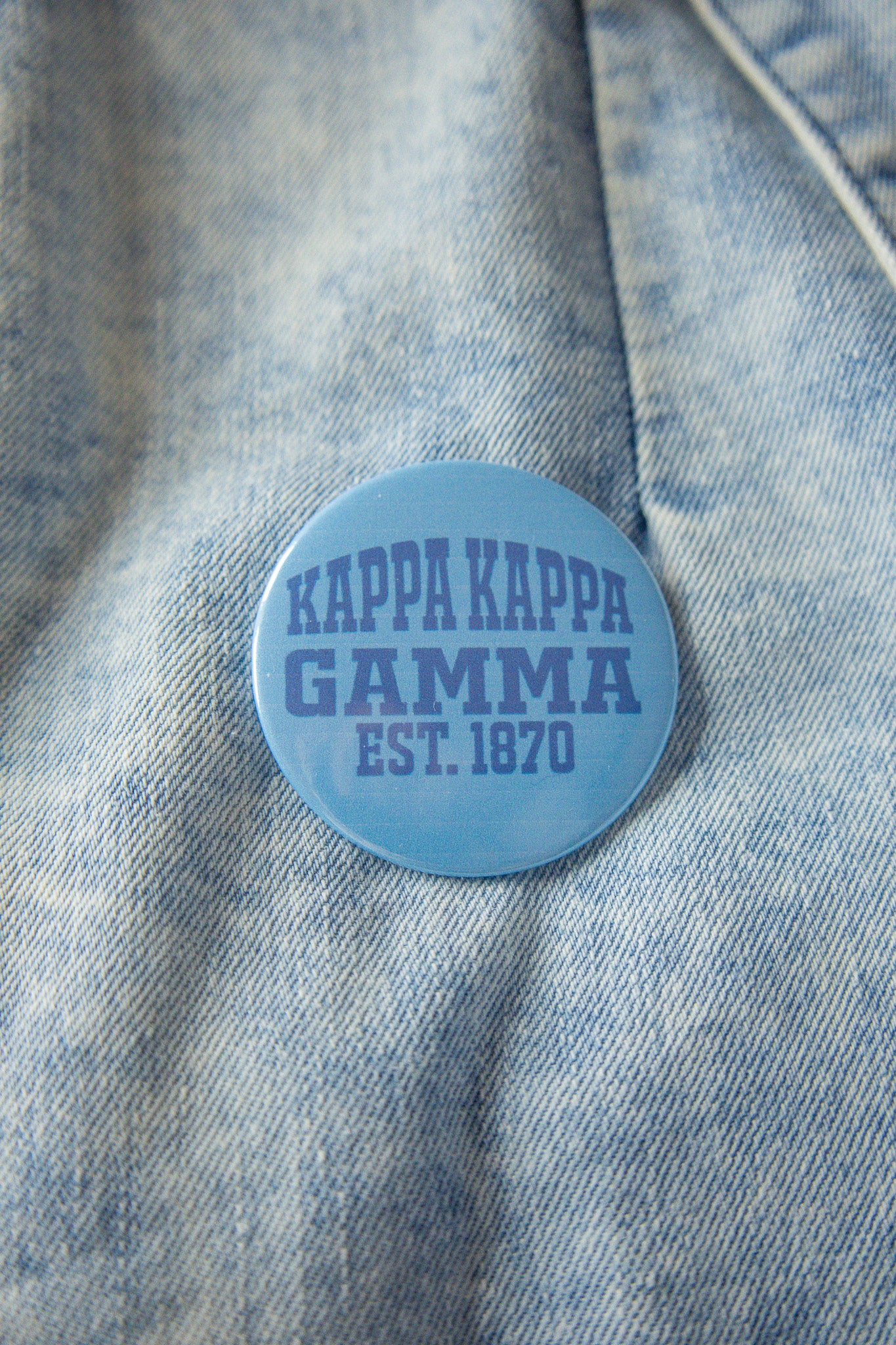 Sorority EST Customizable Game Day button