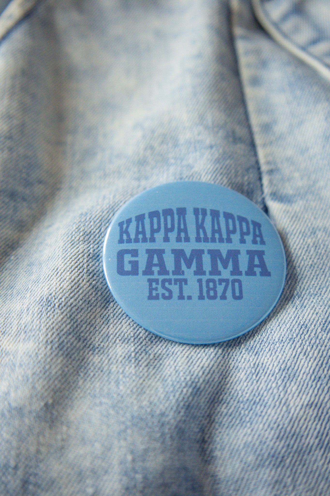 Sorority EST Customizable Game Day button