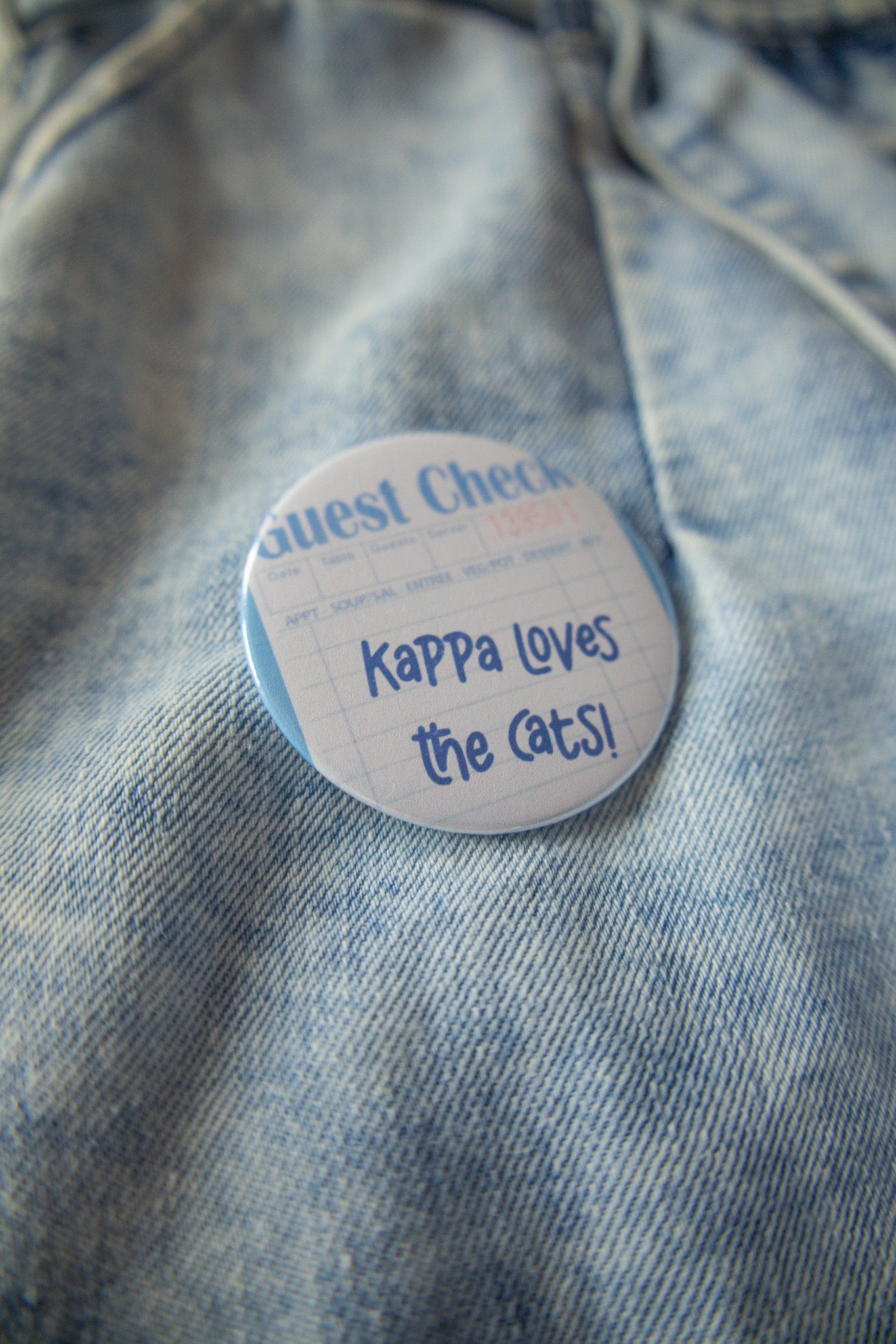 Guest Check Customizable Game Day Button