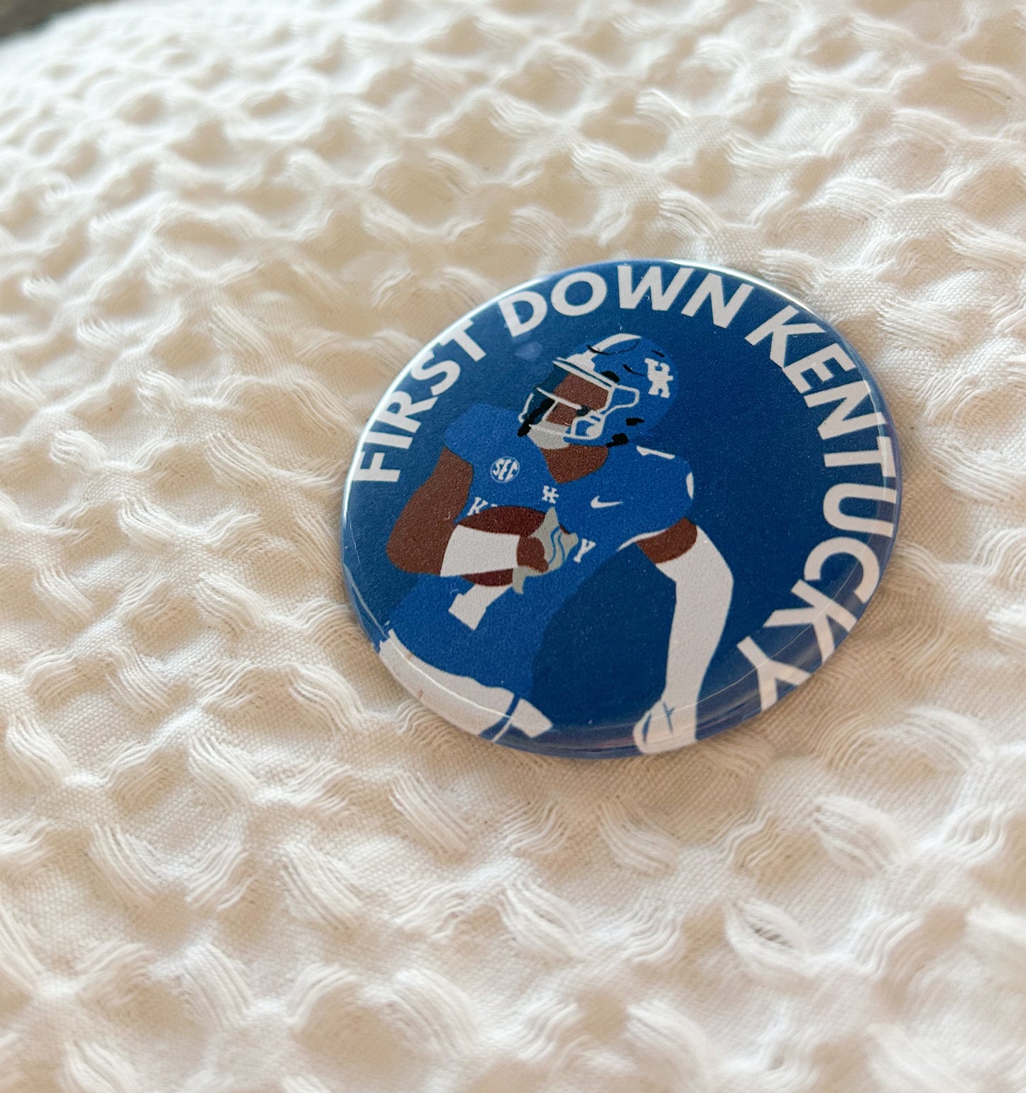 First Down Kentucky Gameday Button