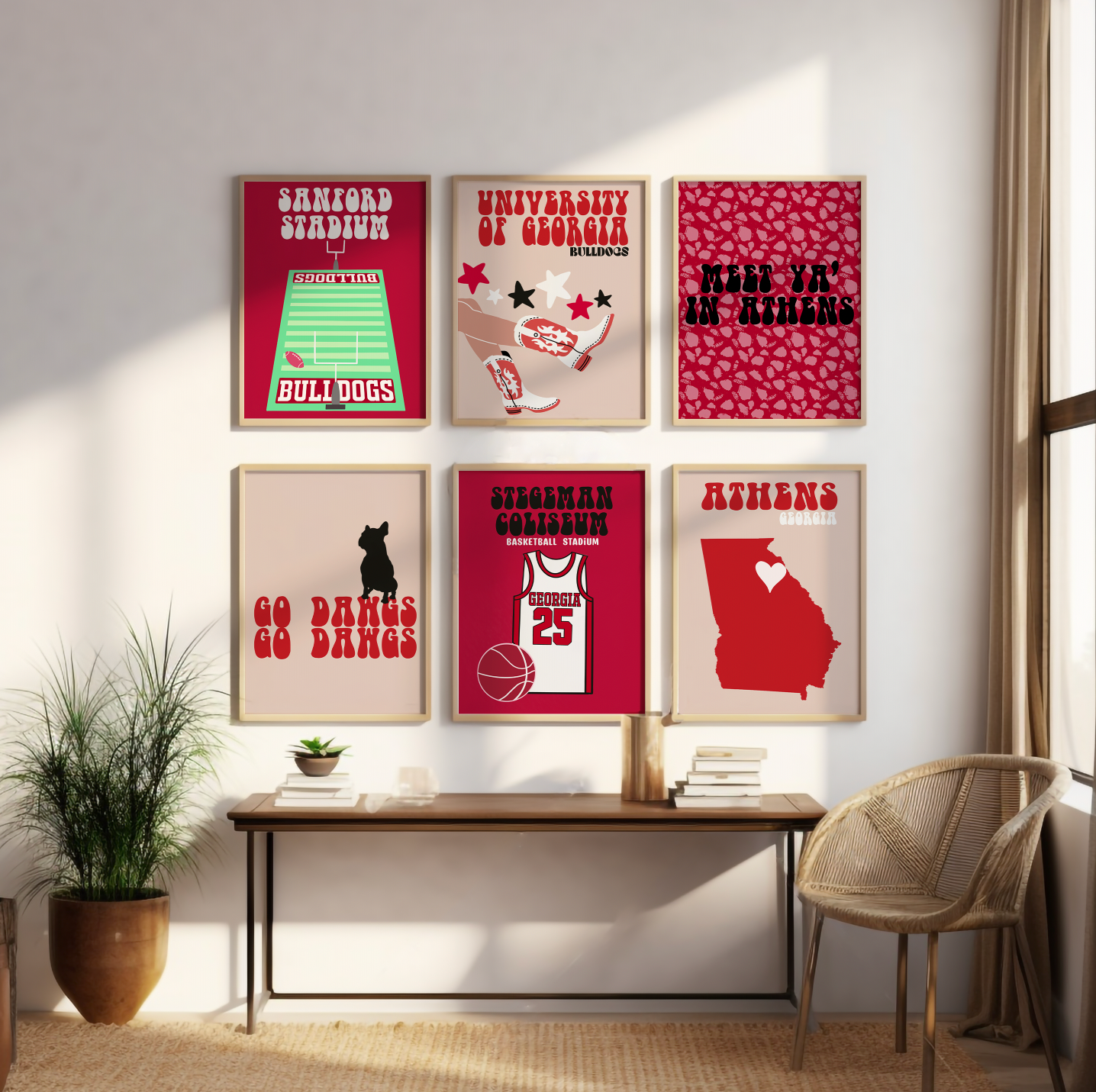 University of Georgia Dorm Art