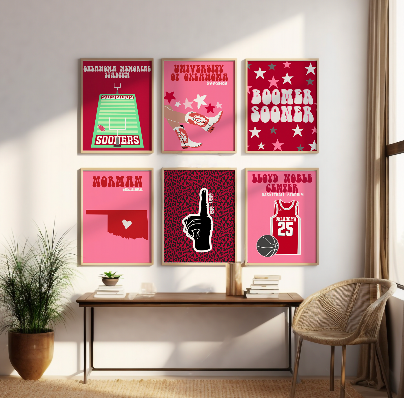 University of Oklahoma Dorm Art