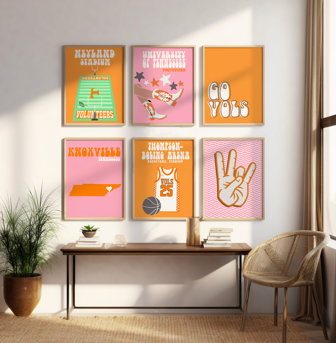 University of Tennessee Dorm Art