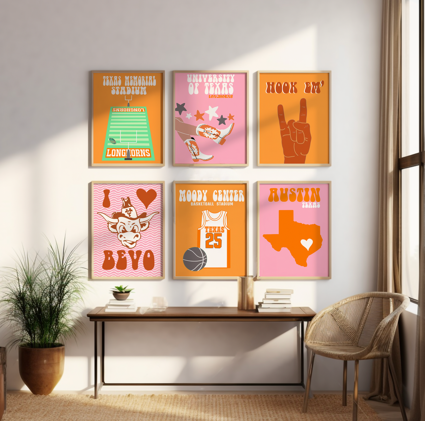 University Of Texas Dorm Art