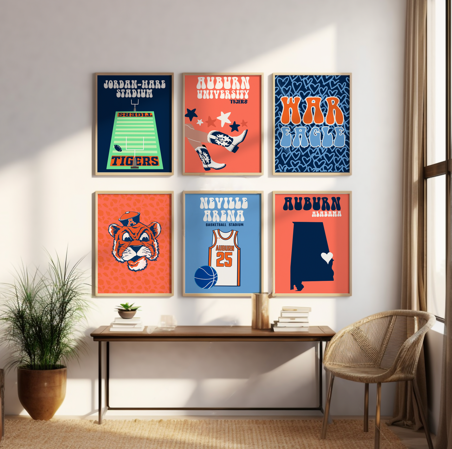 Auburn University Dorm Art