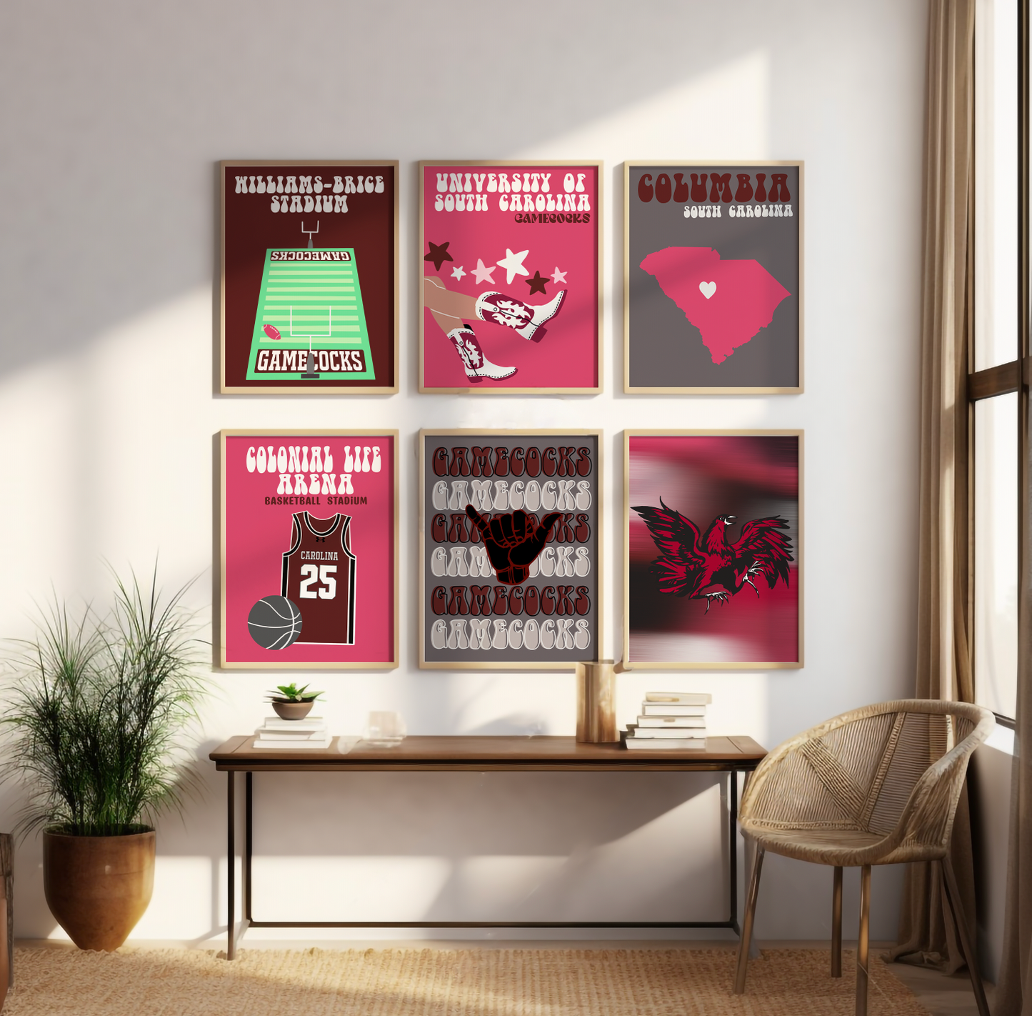 University of South Carolina Dorm Art