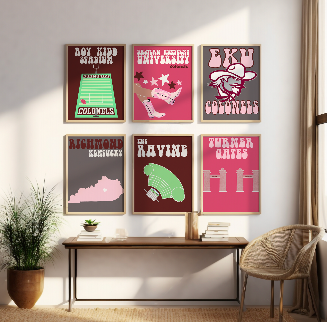 Eastern Kentucky University Dorm Art