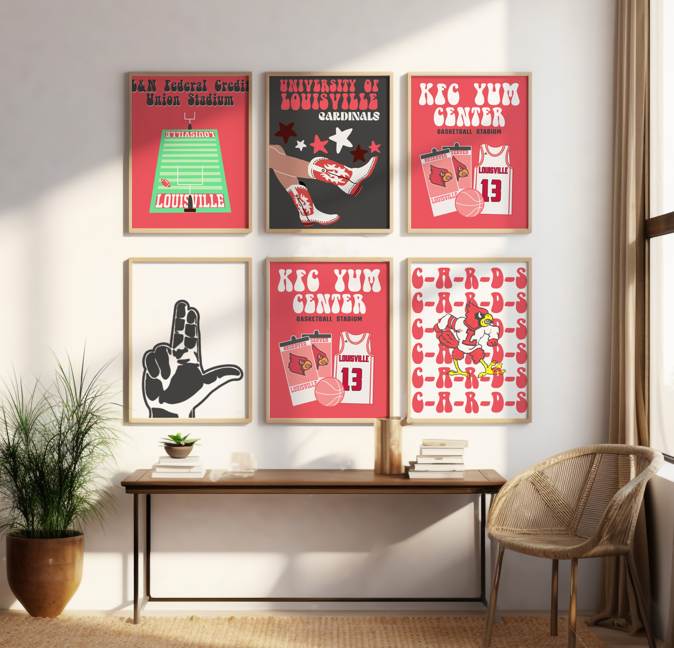 University Of Louisville Dorm Art