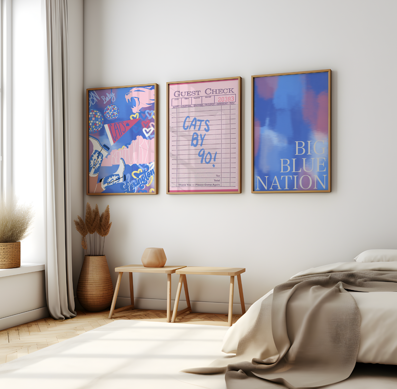 University of Kentucky Dorm Art 3 Pack