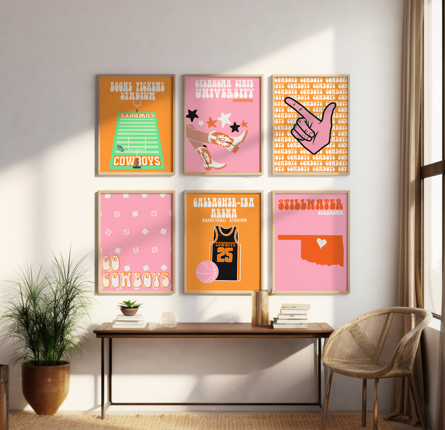 Oklahoma State University Dorm Art