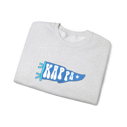 Kappa Blue Pennant Crewneck
