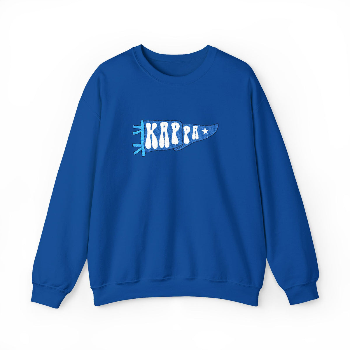 Kappa Blue Pennant Crewneck