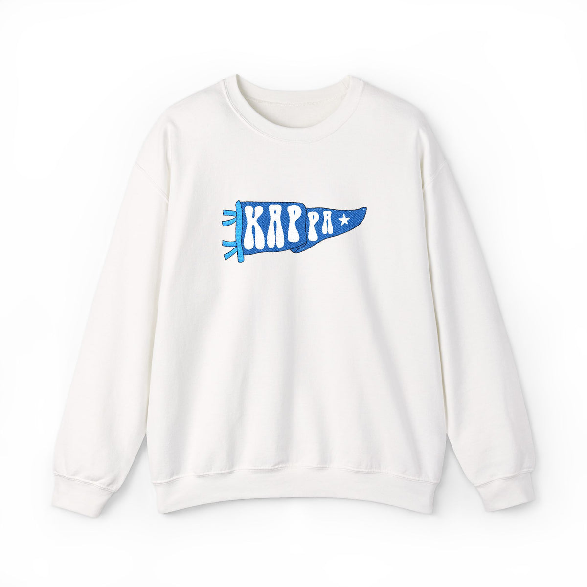 Kappa Blue Pennant Crewneck