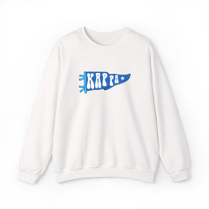 Kappa Blue Pennant Crewneck