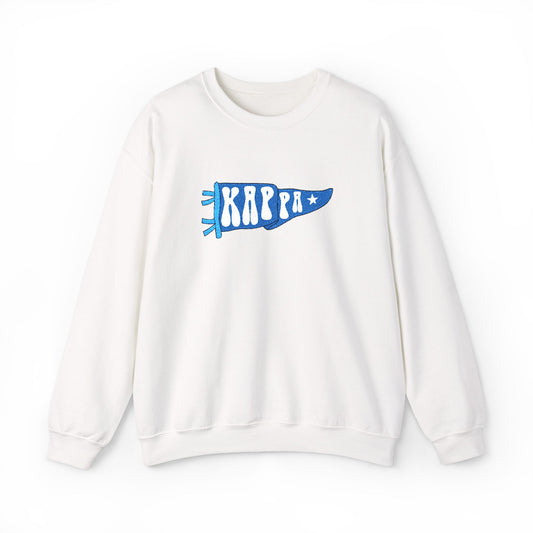 Kappa Blue Pennant Crewneck
