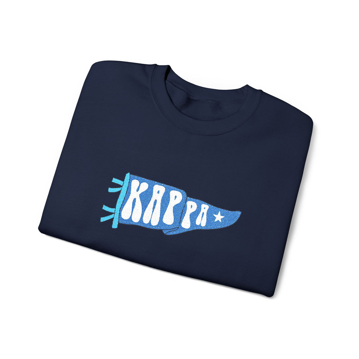 Kappa Blue Pennant Crewneck
