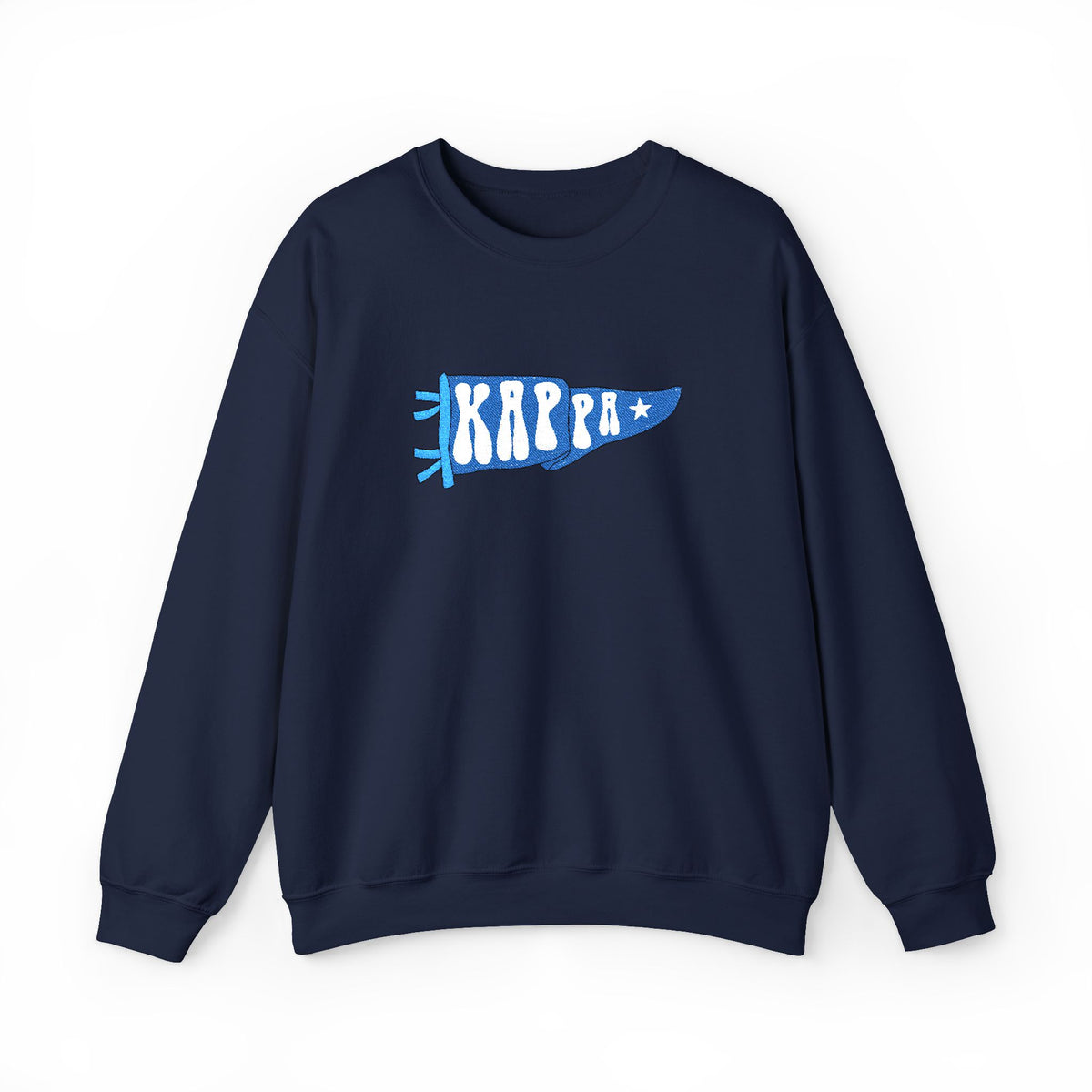 Kappa Blue Pennant Crewneck