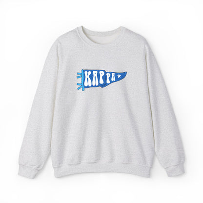 Kappa Blue Pennant Crewneck