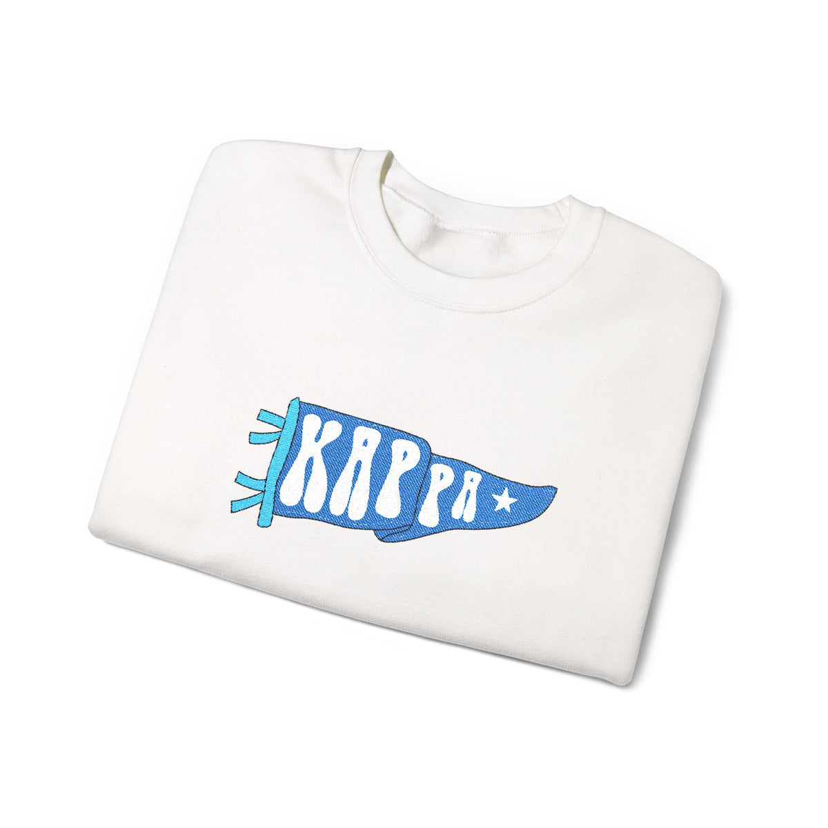 Kappa Blue Pennant Crewneck