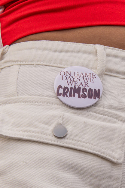 On Gamedays We Wear Custom Pin