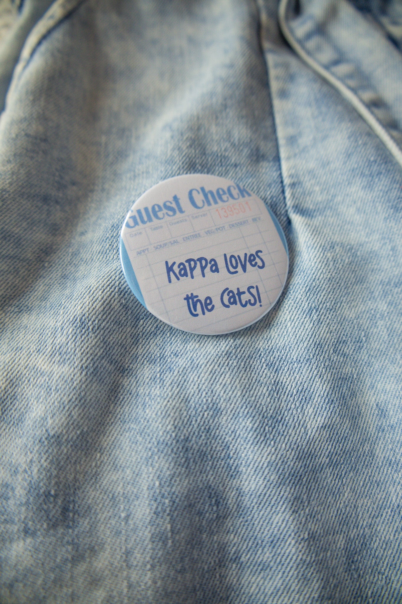 Guest Check Customizable Game Day Button