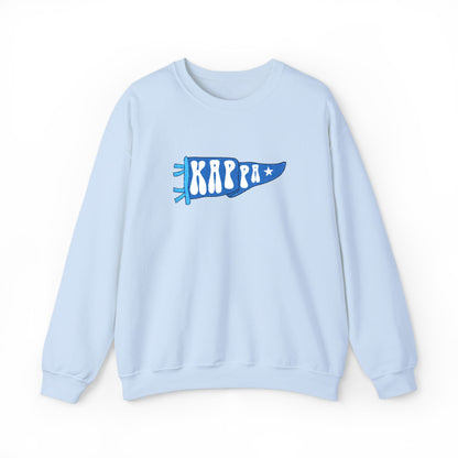 Kappa Blue Pennant Crewneck