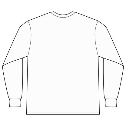 K Logo Long Sleeve Tee — Classic College Mock Turtleneck Shirt