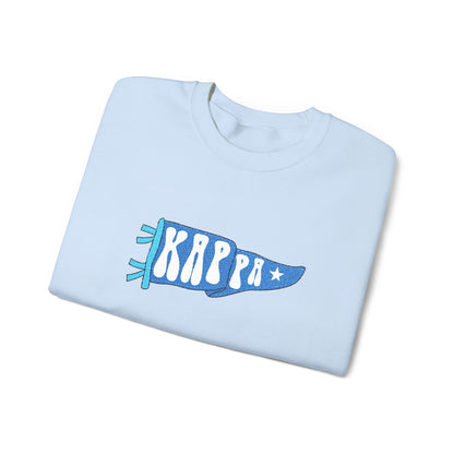 Kappa Blue Pennant Crewneck
