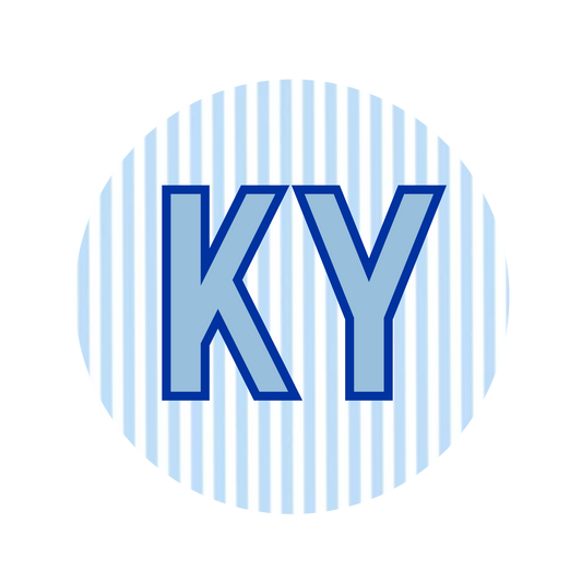 Pinstripe KY button