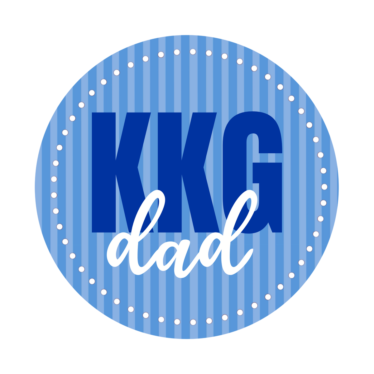 Sorority Stripe Parent Button