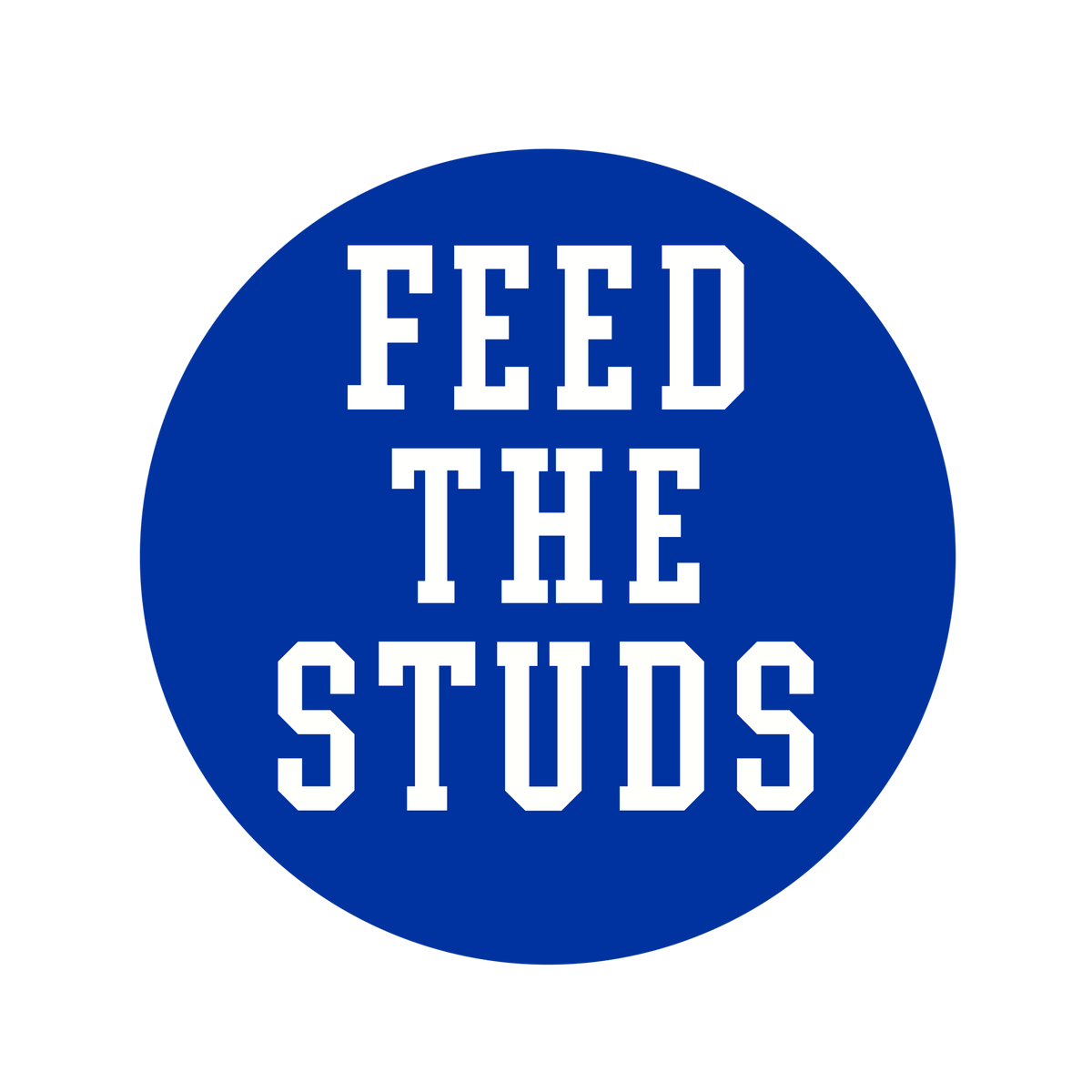 Feed The Studs Button